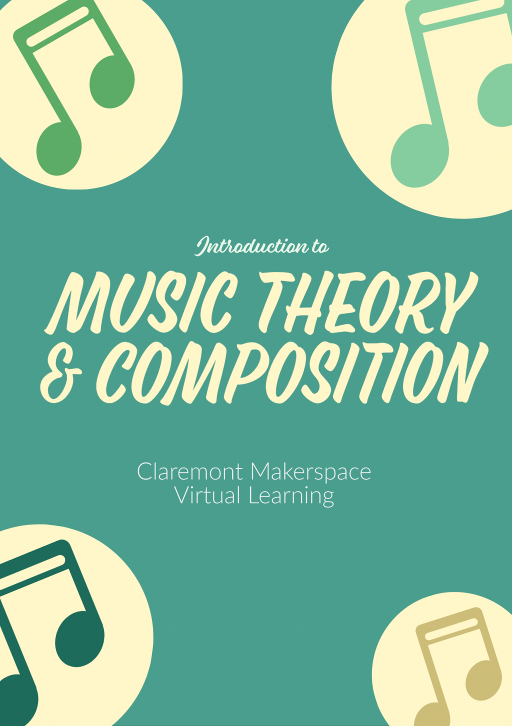 Introduction to Music Theory & Composition (Virtual Learning) The