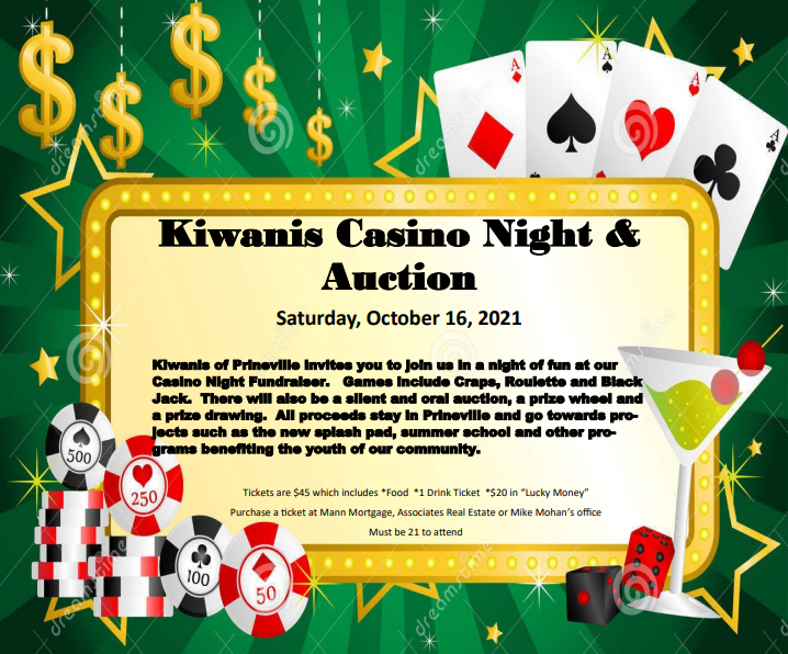 Prineville Kiwanis Casino Night & Auction