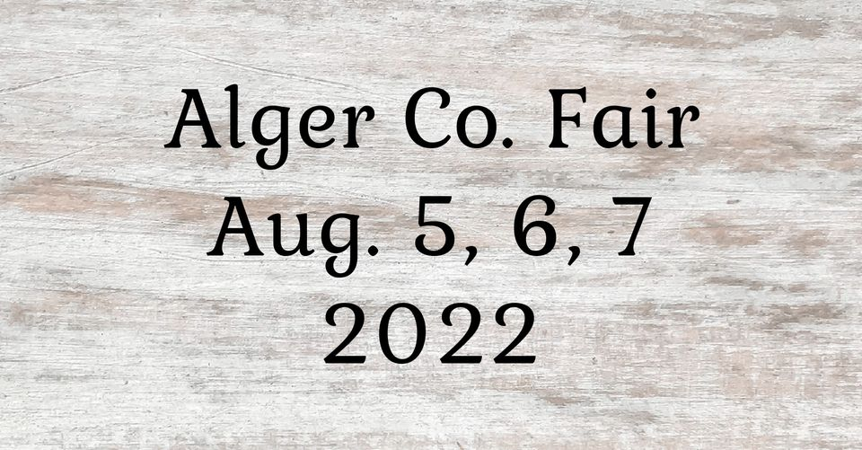 Alger County Fair