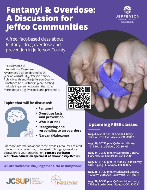 Jefferson County Library Series: Fentanyl & Overdose: A Discussion for Jeff  Communities