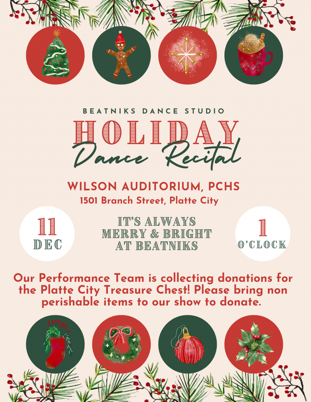 Beatniks Holiday Recital, image size:1024x1325