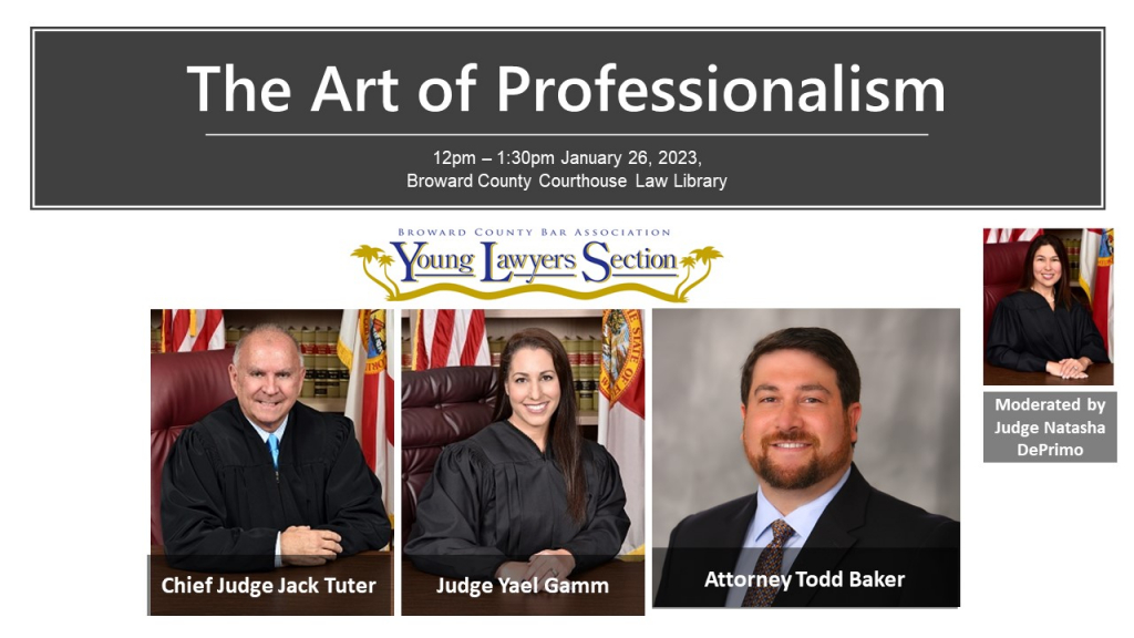 YLS January's Luncheon: The Art of Professionalism