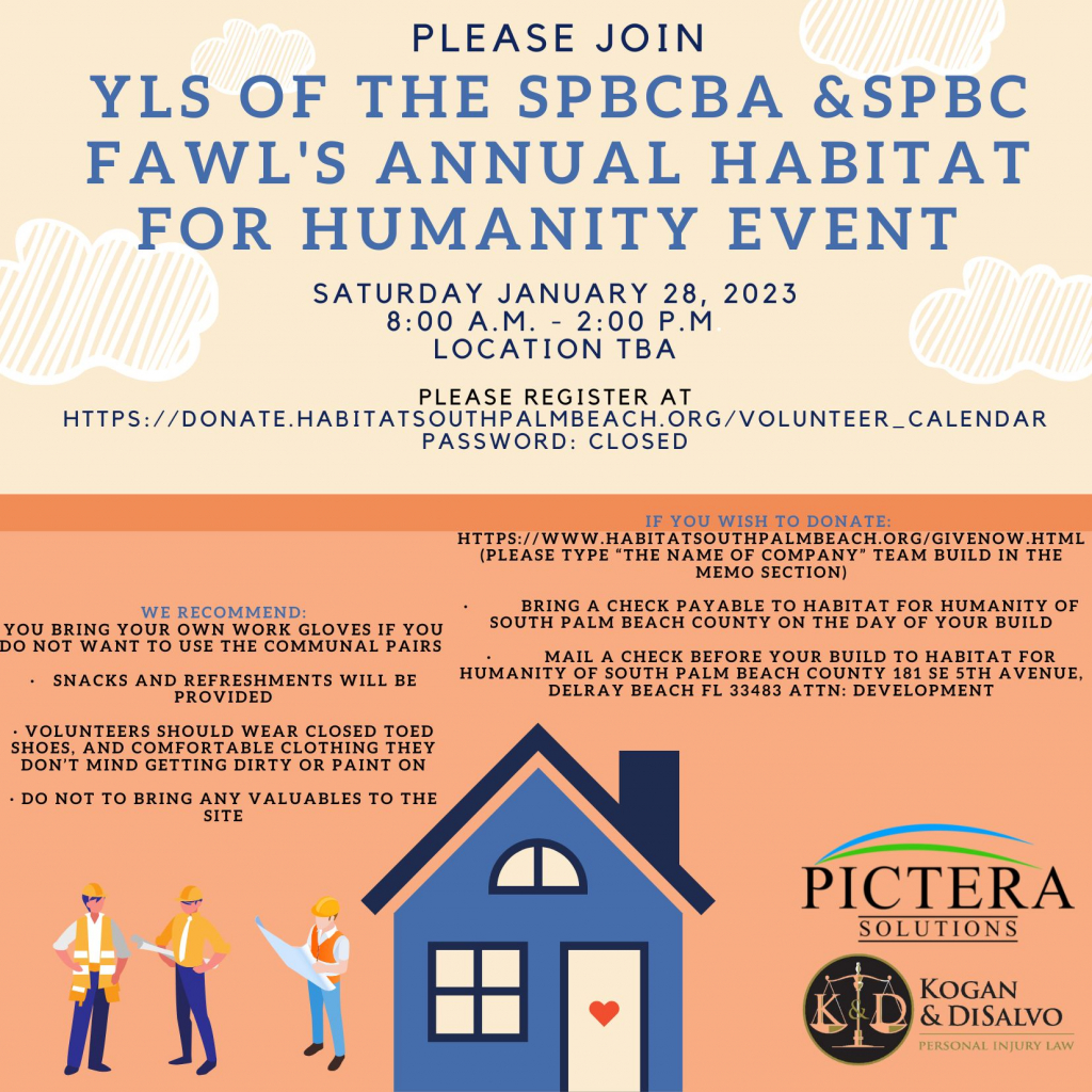 Habitat for Humanity Event