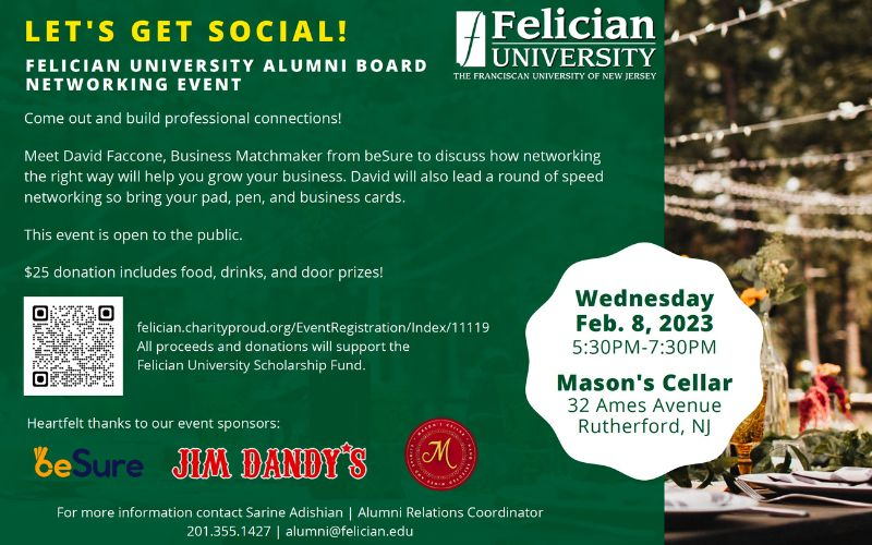 Let's Get Social! Speed Networking Event hosted by David Faccone from beSure