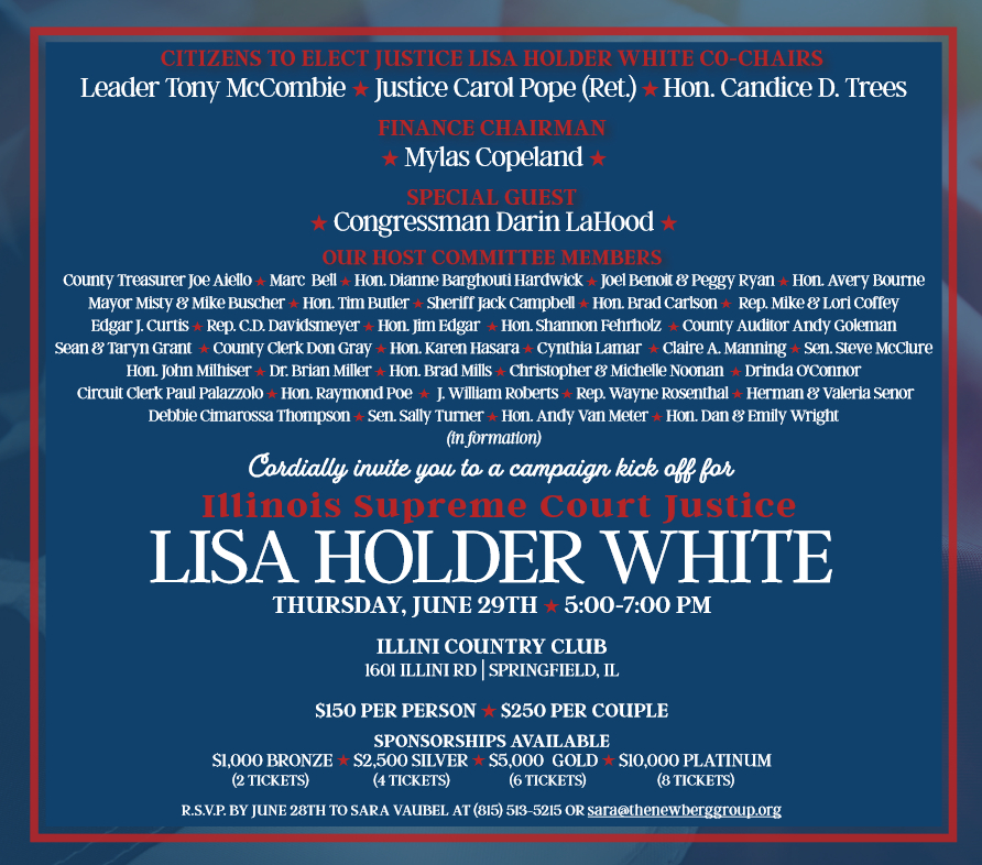 Justice Lisa Holder White Campaign Kick-Off Reception