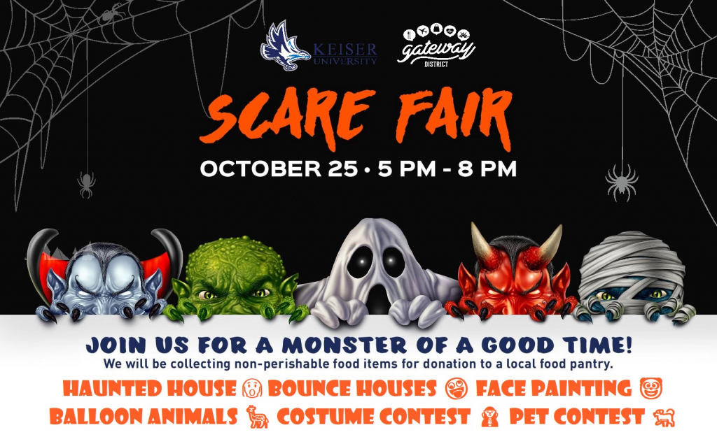 Gateway District & Keiser University Scare Fair