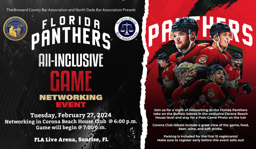 BCBA & NDBA Panthers Game Networking Event