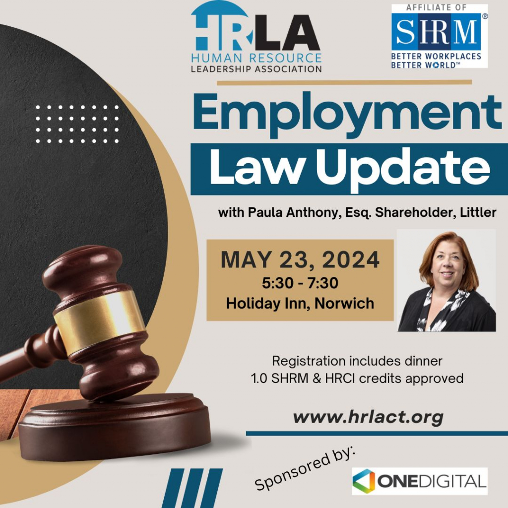 Human Resource Leadership Association of Eastern Connecticut Employment