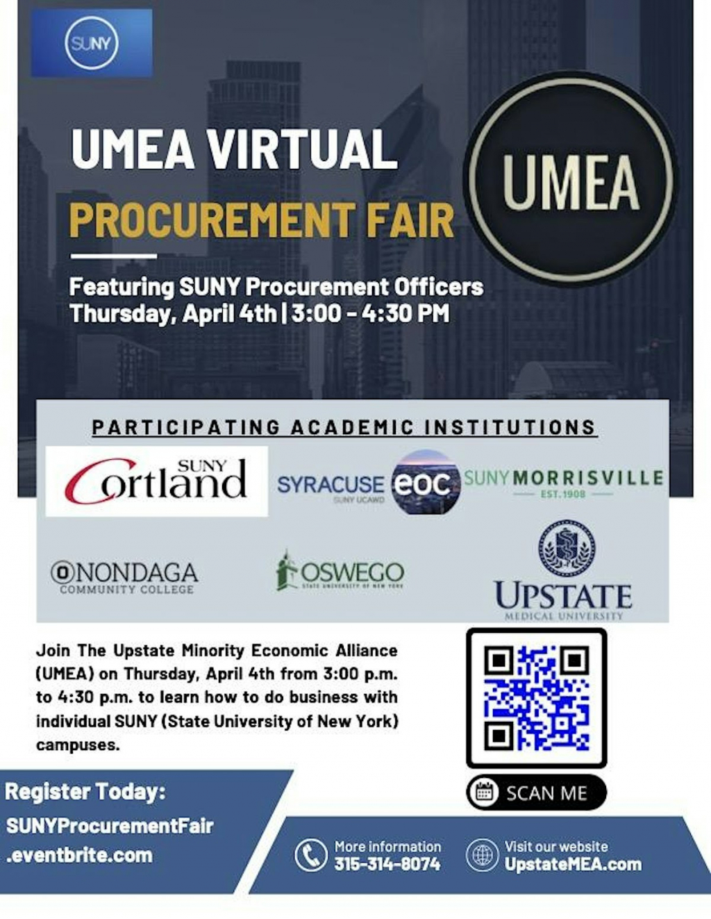UMEA Virtual Procurement Fair