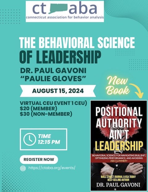 The Behavioral Science of Leadership with Dr. Paul Gavoni