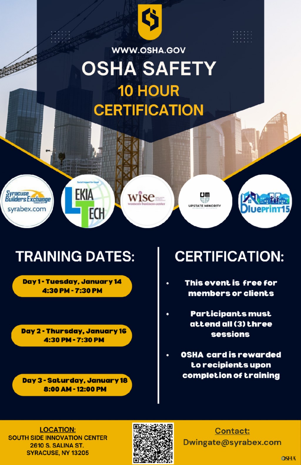 OSHA 10-Hour Construction Safety Course – Greater Liverpool Chamber of ...