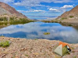 Image for Backpacking Mono Pass and Mount Lewis, 3 days in the High Sierra near Yosemite National Park, 9/12-14