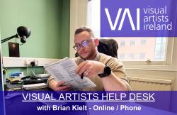 Image for Visual Artists Help Desk with Brian Kielt (Online or on phone)