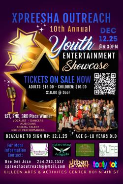 Image for Xpreesha Outreach 10th Annual Youth Entertainment Showcase (Y.E.S).