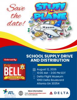 Image for ✈️ Stuff the Plane: School Supply Drive & Distribution