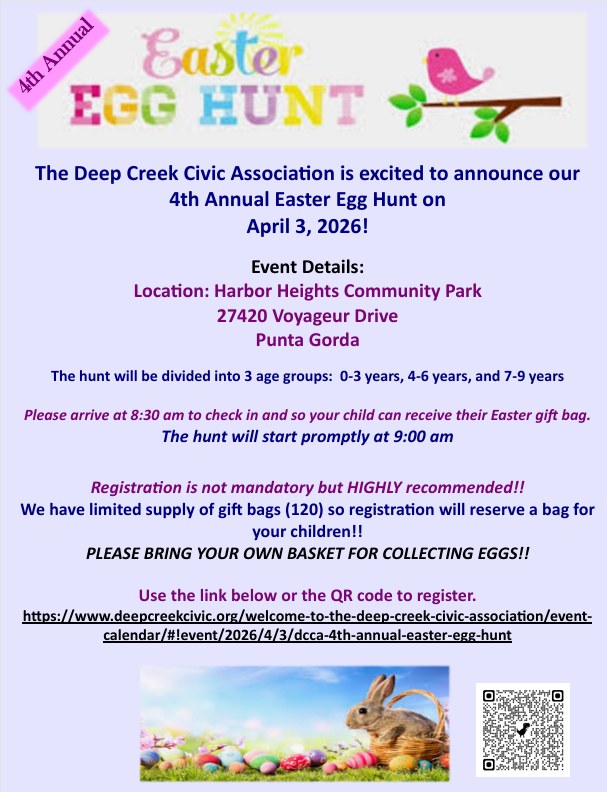 DCCA 4th Annual Easter Egg Hunt – Deep Creek Civic Association