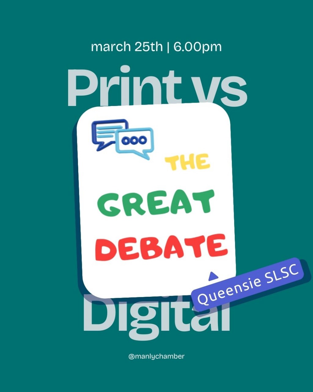 The Great Debate | Print vs Digital – Manly Business Chamber