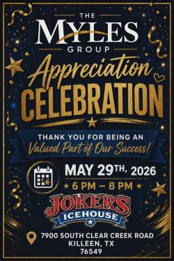 Image for The Myles Group Appreciation Celebration