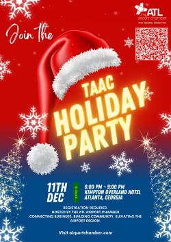 Image for ✈️ TAAC Holiday Party 2026Celebrating Connections, Community, and a Year of Success