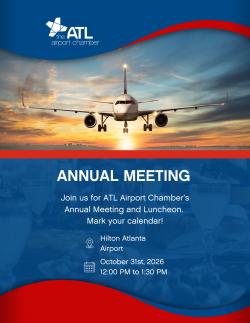 Image for ATL Airport Chamber Annual Meeting & Luncheon 2026