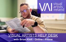Image for Visual Artists Help Desk with Brian Kielt (Online or on phone)