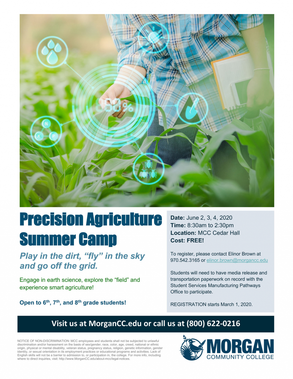 Precision Agriculture Summer Camp Events Wray Chamber of Commerce