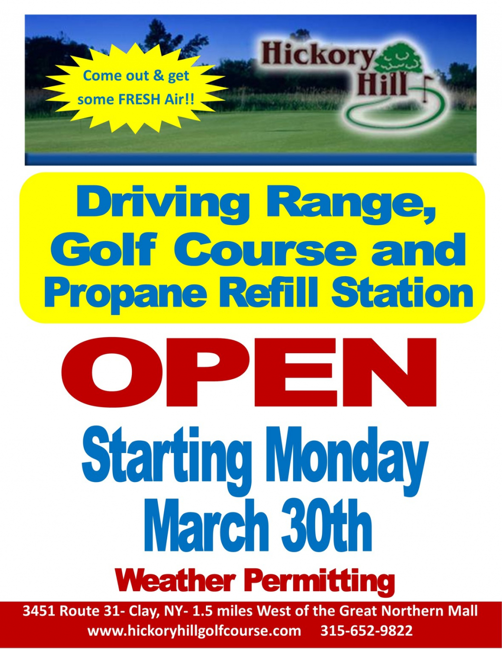 Hickory Hill closes for the season Greater Liverpool Chamber of Commerce