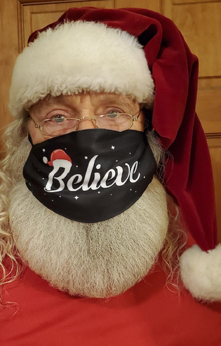 Image for Free (and distanced) Photos with Santa & Mrs. Claus