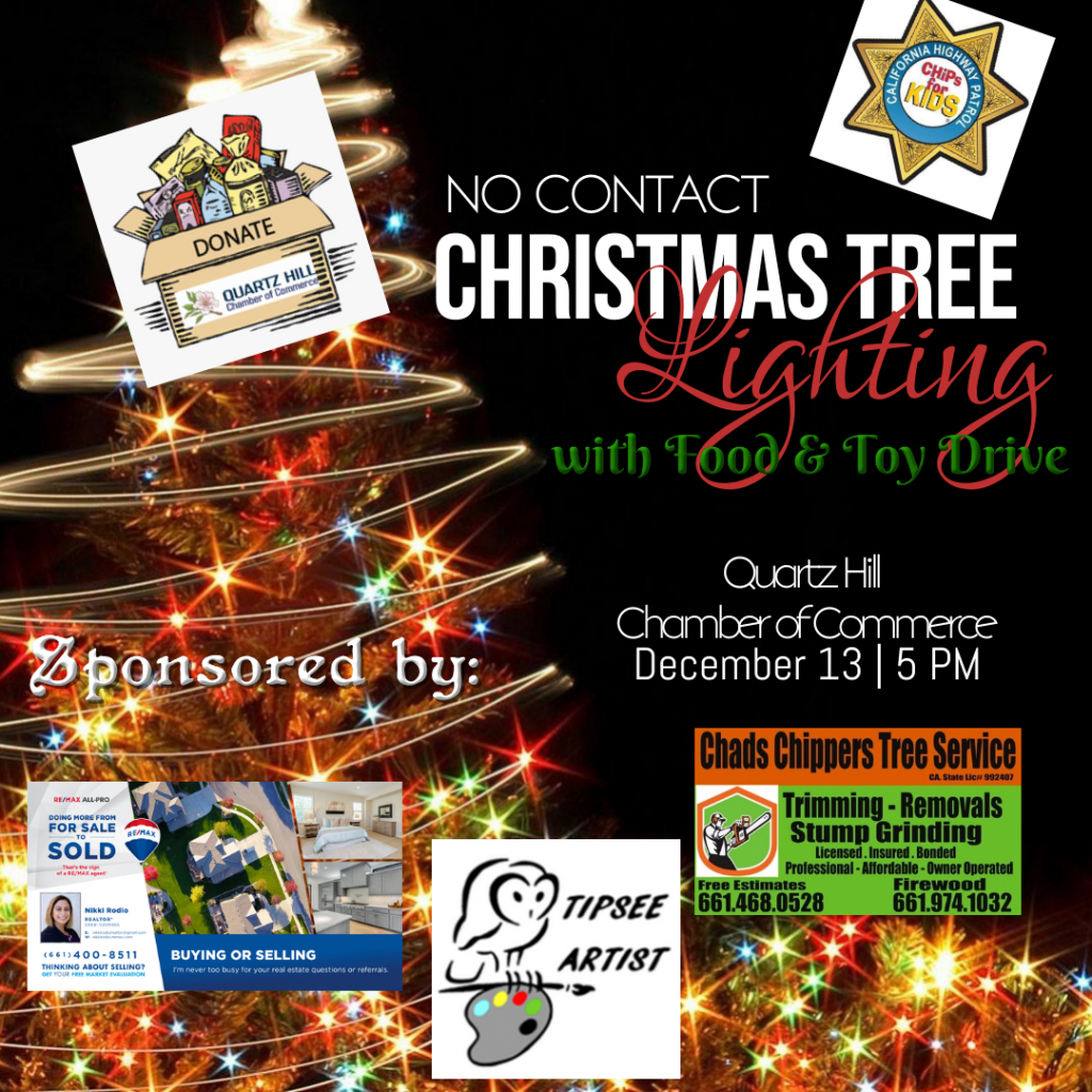 Drive Thru Christmas Tree Lighting Quartz Hill Chamber of Commerce
