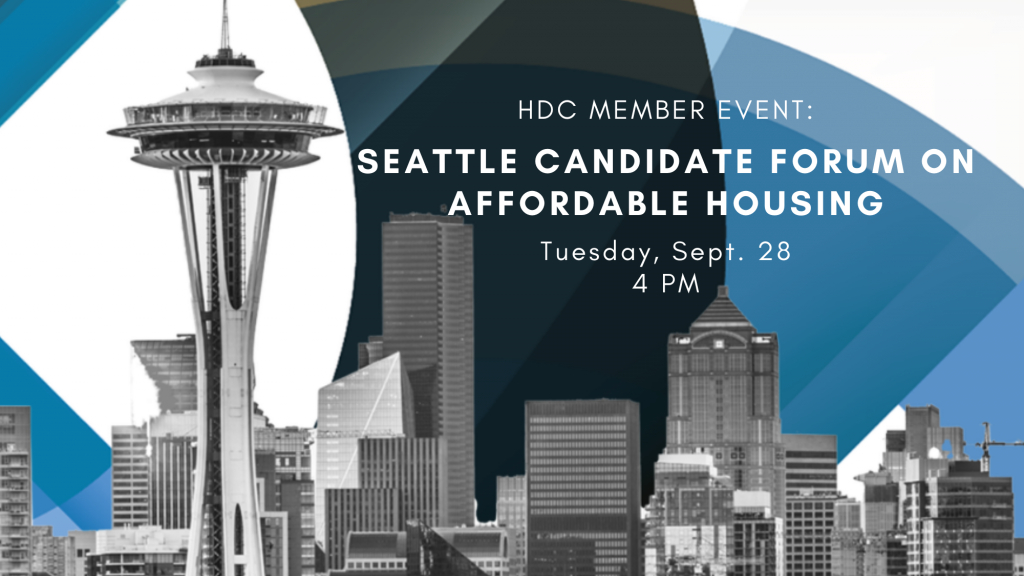 Image for Seattle Candidate Forum on Affordable Housing
