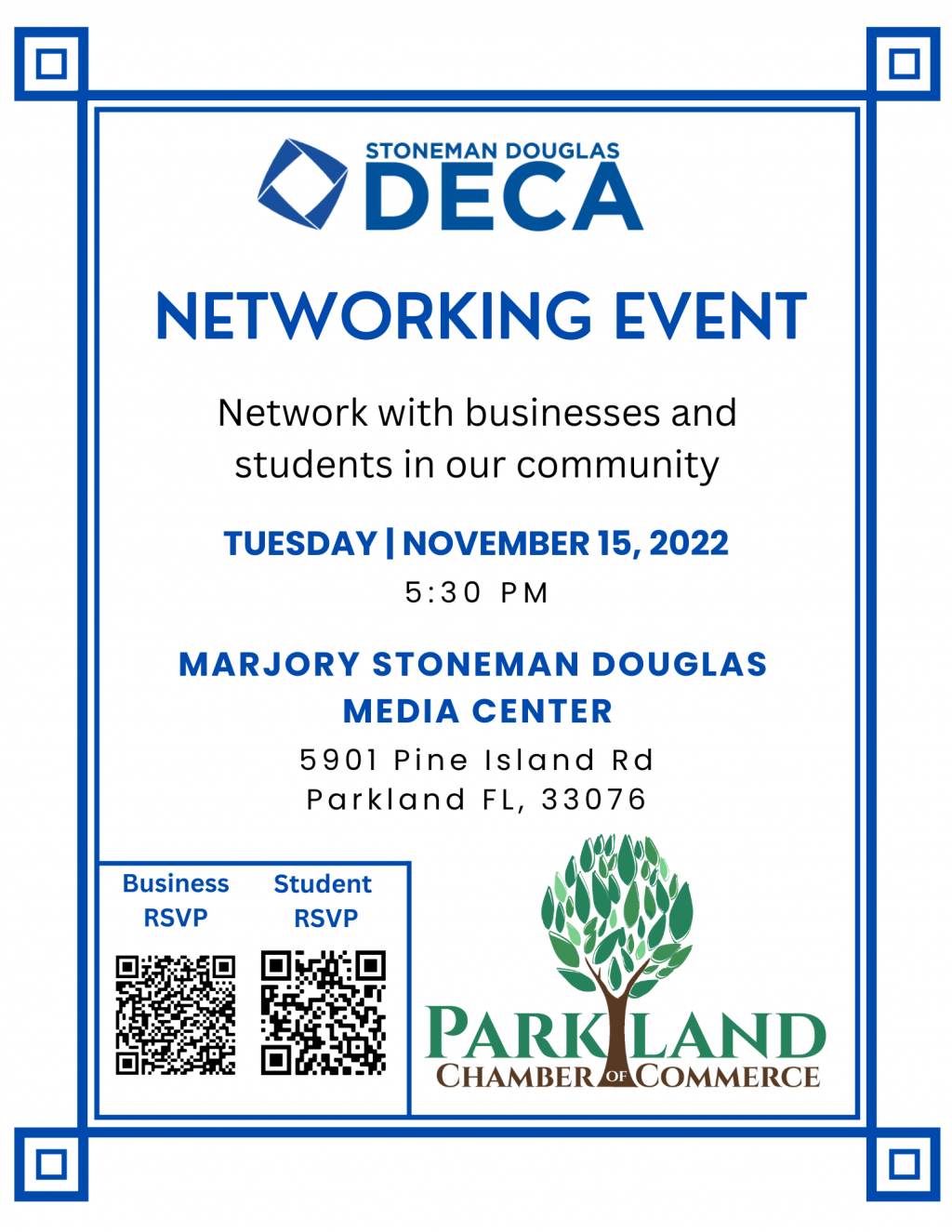 MSD DECA Business Mentoring Evening