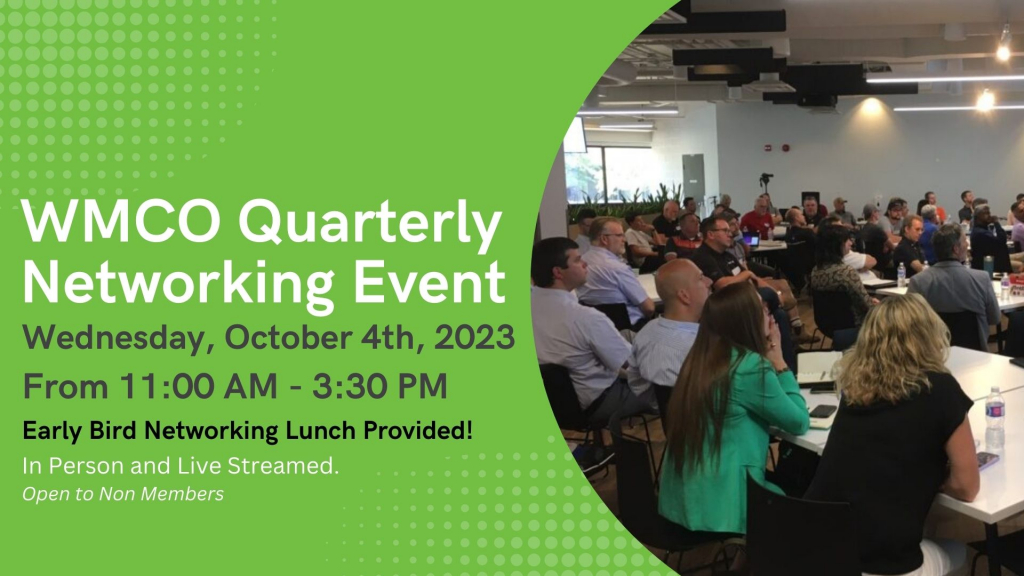 WMCO Quarterly Networking Event at EDC Kitchener Wood Manufacturing