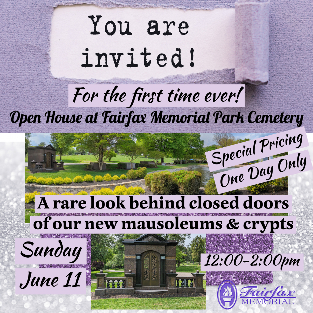 Image for Rare Tour at Fairfax Memorial Park Cemetery