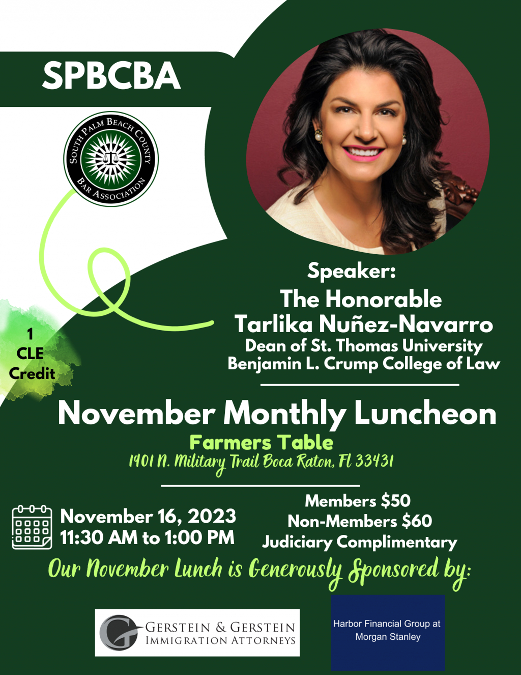 Events South Palm Beach County Bar Association