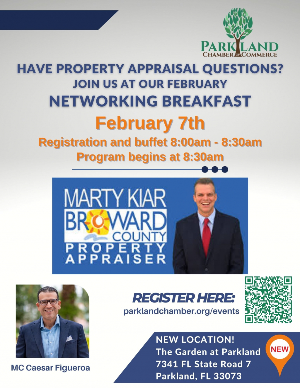 Image for Breakfast with Guest Speaker, Marty Kiar, Broward County