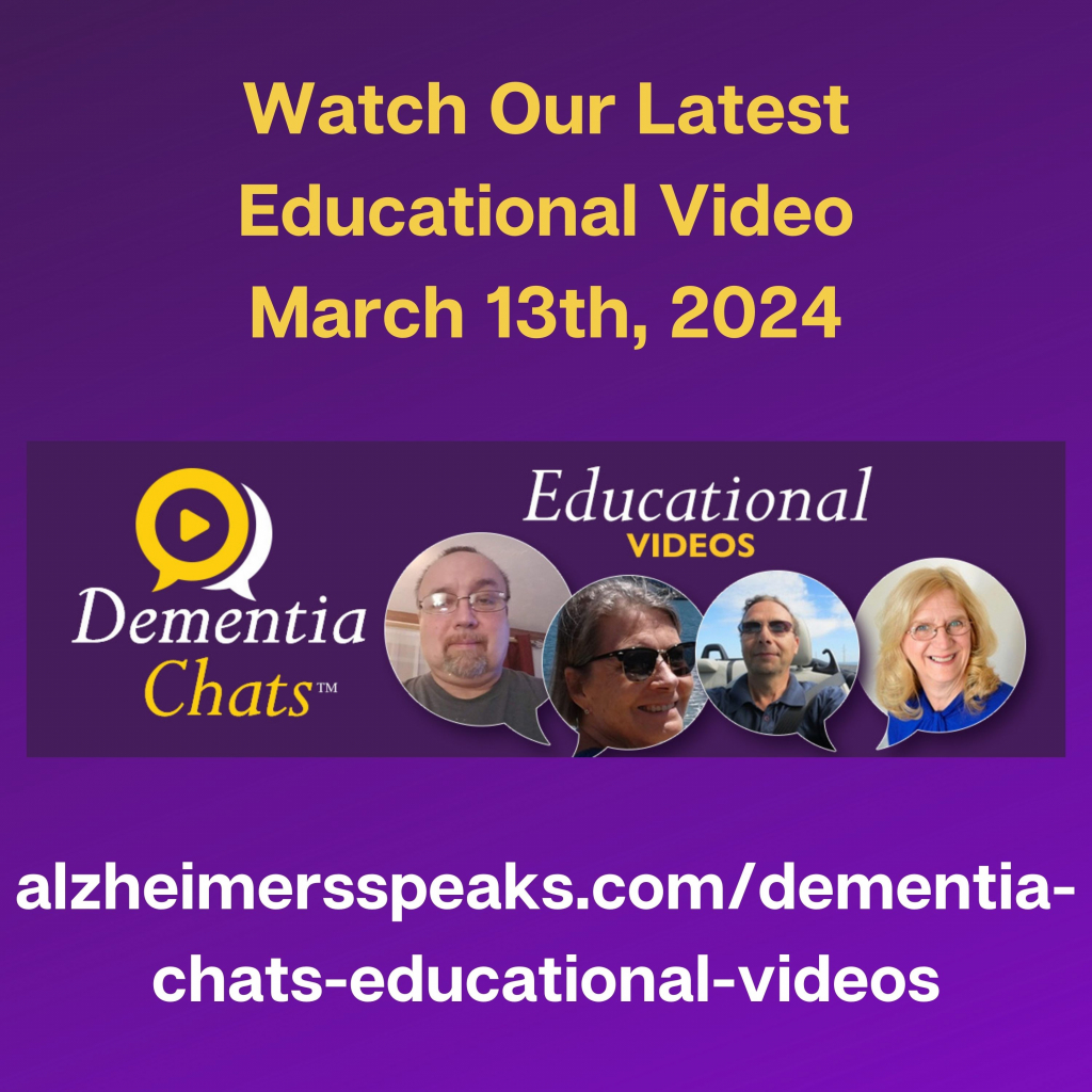Image for Safety Issues & Resolutions on Dementia Chats™ Educational