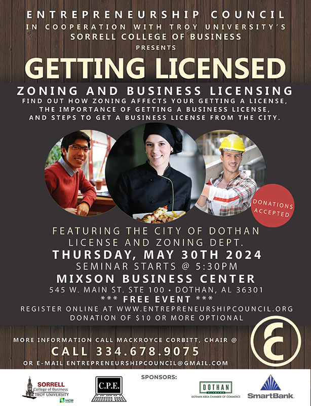 Getting Licensed Computer Printing Etc. Project A