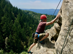 Image for Beginner Rock Climbing Outdoors at Castle Rock State Park