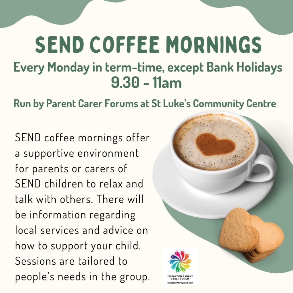 Image for SEND Coffee Mornings for Parents & Carers