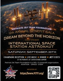 Image for Patriots Jet Team Foundation 12 Annual Benefit Gala