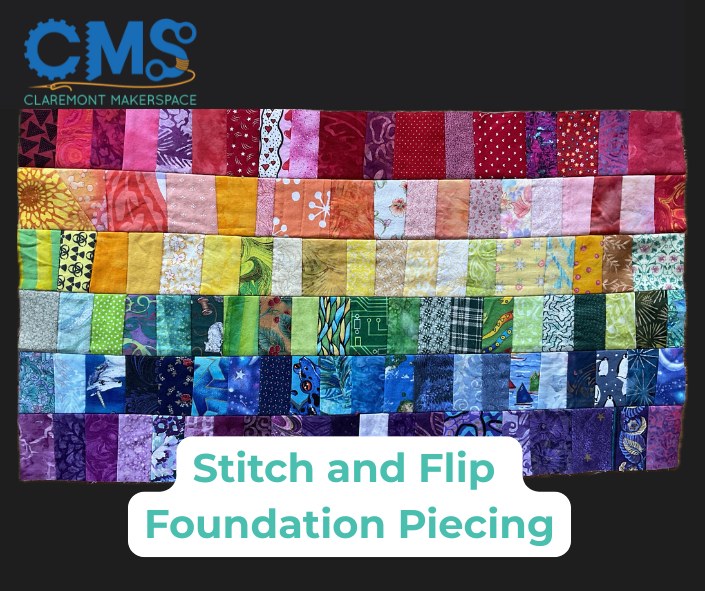 Image for Stitch and Flip Foundation Piecing Quilting Class