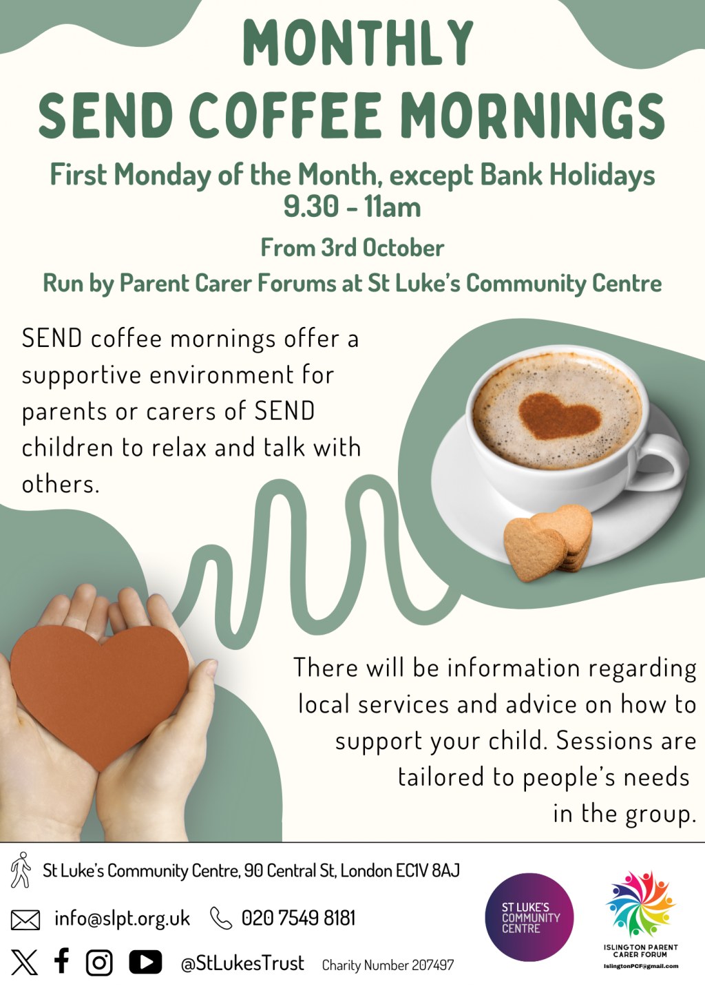 Image for SEND Coffee Mornings for Parents & Carers