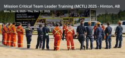 Image for Mission Critical Team Leader Training (MCTL) 2025