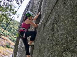 Image for Rock Climbers Crack Climbing Day at Consumnes River Gorge, 6/6