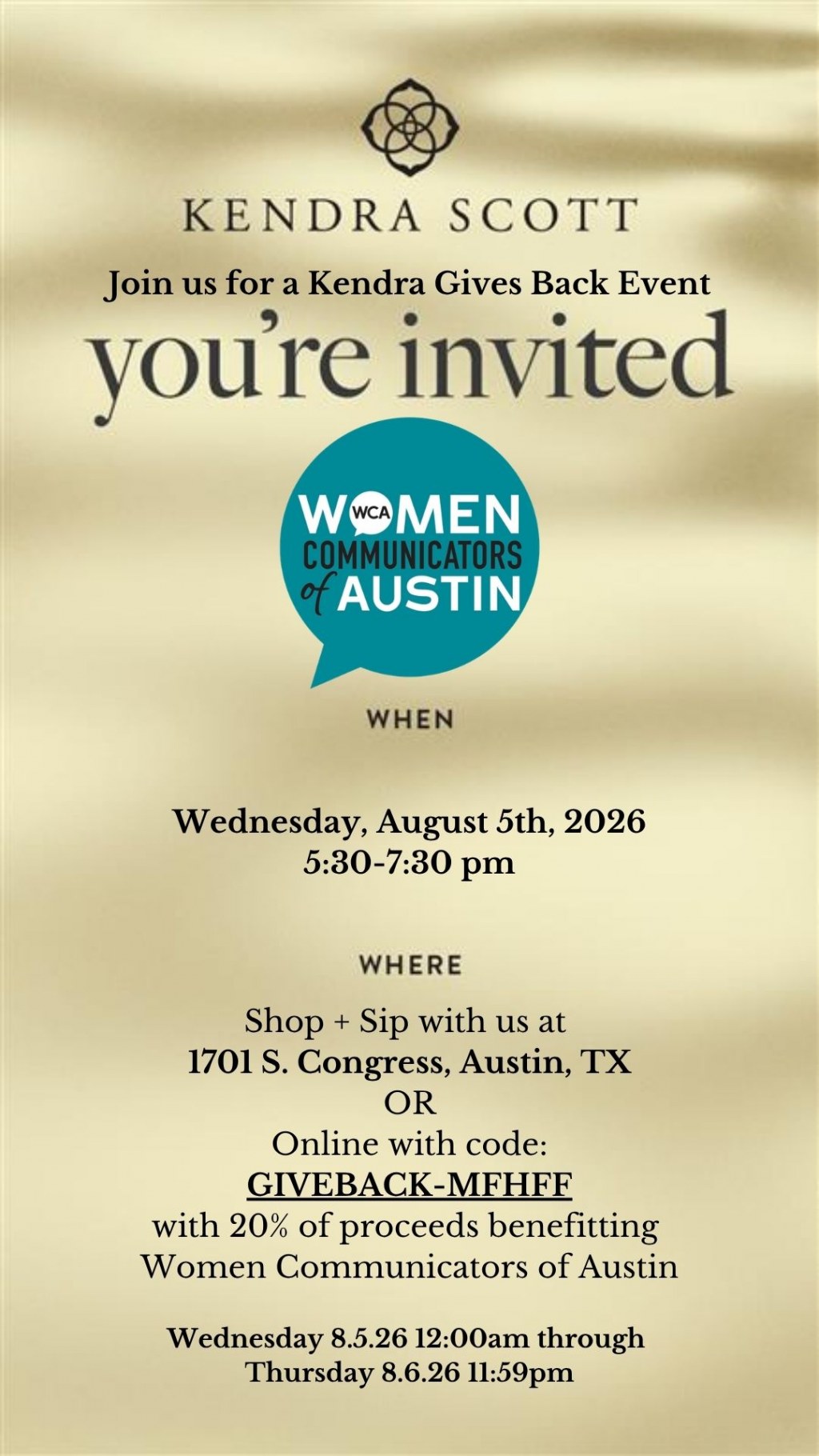 Image for WCA Happy Hour