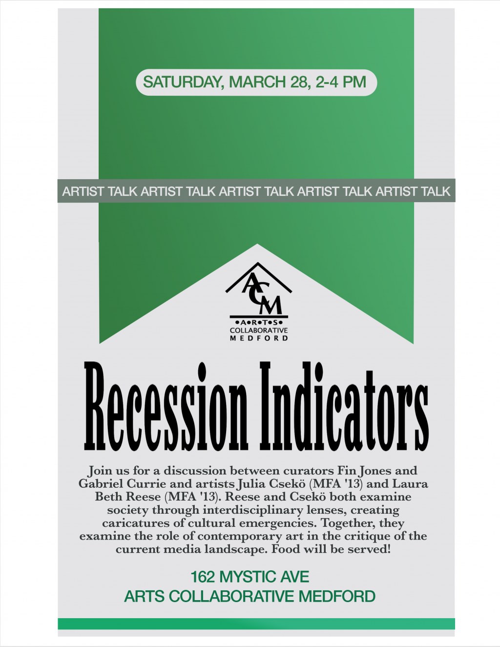 Image for Recession Indicators: Artist Talk