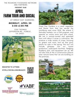 Image for Farm Tour at Great Day Gardens