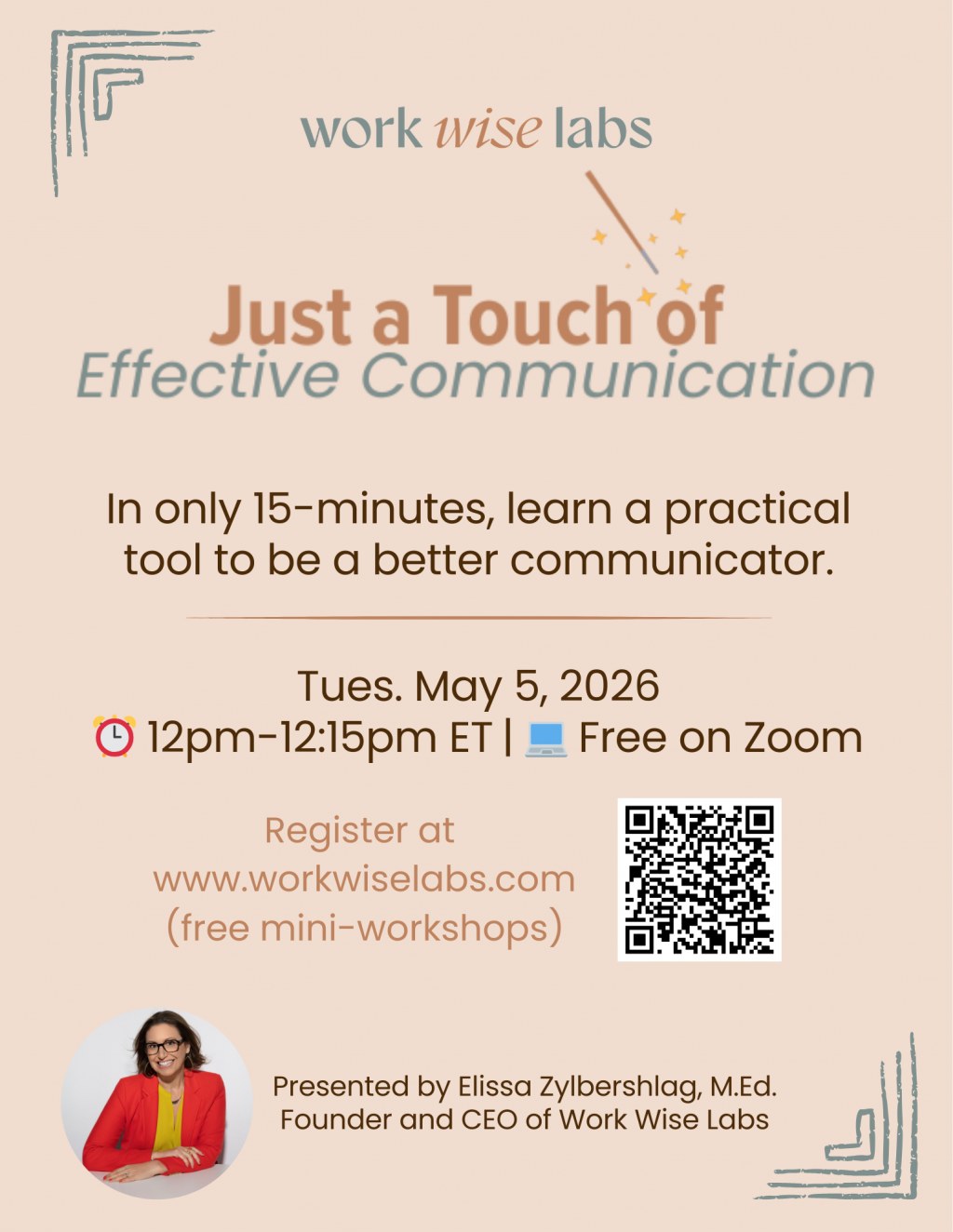 Image for Work Wise Labs - Just a Touch of Effective Communication