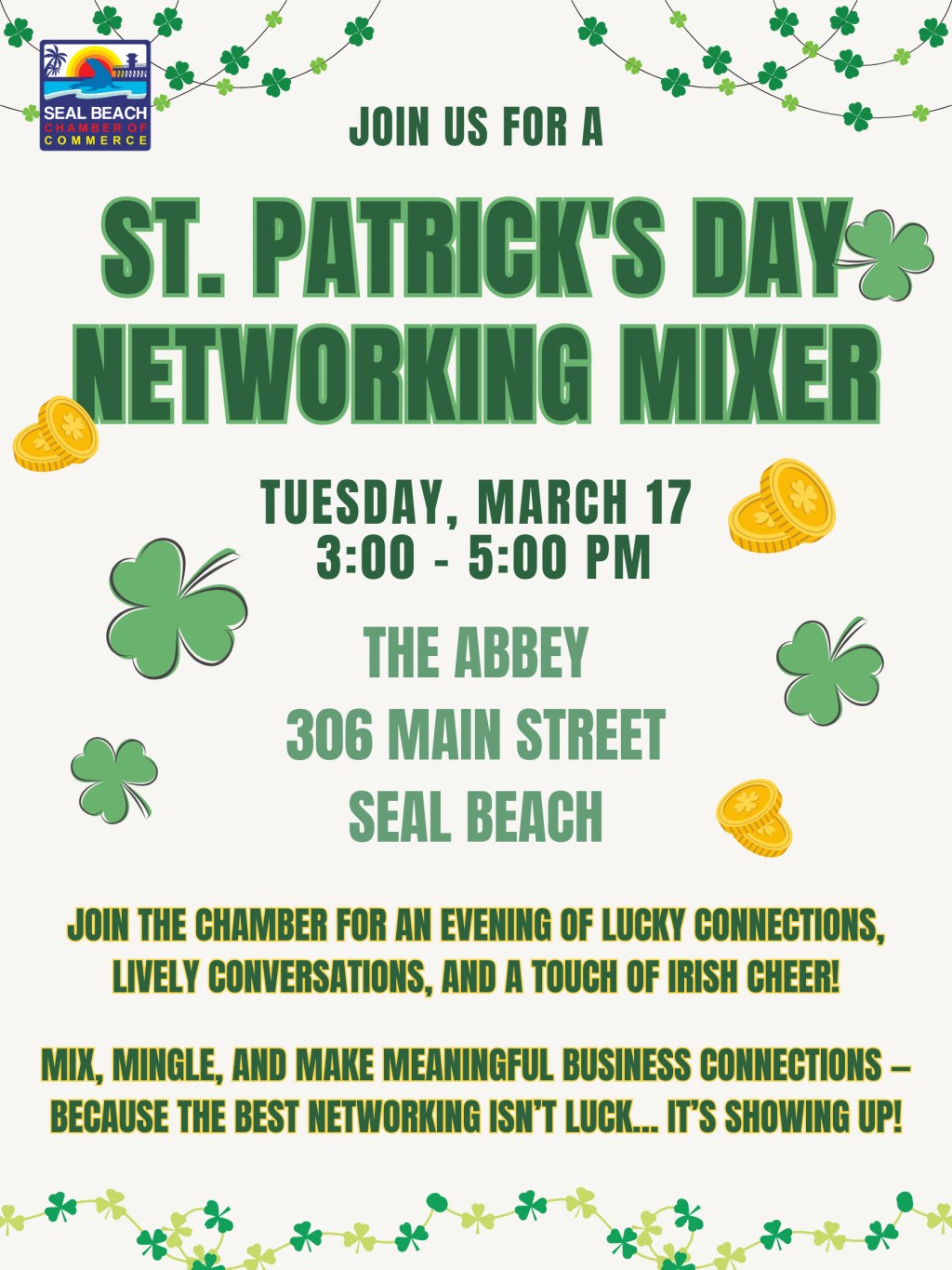 St. Patrick’s Day Mixer