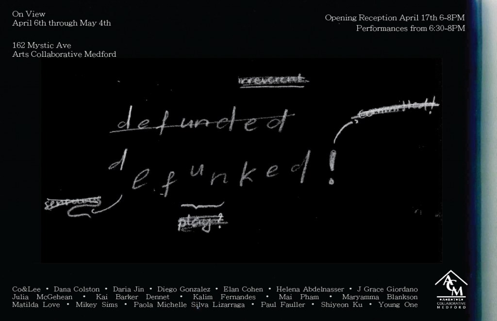 Image for "Defunded/Defunked!" Exhibition Opening Reception